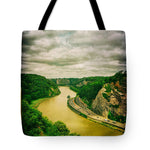 Load image into Gallery viewer, River Avon Curvature as seen from Clifton Suspension Bridge - Tote Bag
