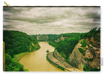 Load image into Gallery viewer, River Avon Curvature as seen from Clifton Suspension Bridge - Carry-All Pouch
