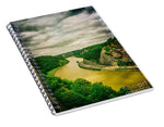 Load image into Gallery viewer, River Avon Curvature as seen from Clifton Suspension Bridge - Spiral Notebook
