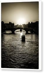 Load image into Gallery viewer, River Views on the Seine - Canvas Print

