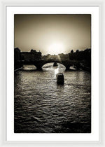 Load image into Gallery viewer, River Views on the Seine - Framed Print
