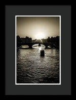 Load image into Gallery viewer, River Views on the Seine - Framed Print
