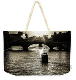 Load image into Gallery viewer, River Views on the Seine - Weekender Tote Bag
