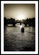 Load image into Gallery viewer, River Views on the Seine - Framed Print
