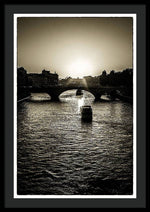 Load image into Gallery viewer, River Views on the Seine - Framed Print
