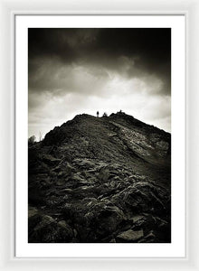 Rocky Pathway to Scotland - Framed Print