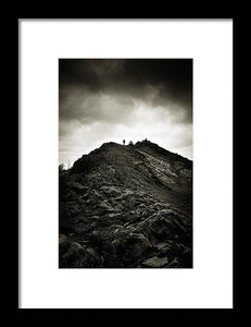 Rocky Pathway to Scotland - Framed Print