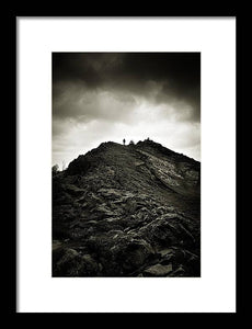 Rocky Pathway to Scotland - Framed Print