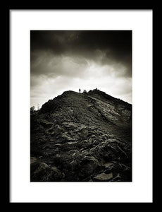 Rocky Pathway to Scotland - Framed Print