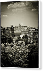 Load image into Gallery viewer, Sacre Coeur Basilica as seen from Temple de la Sibylle. - Canvas Print
