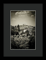 Load image into Gallery viewer, Sacre Coeur Basilica as seen from Temple de la Sibylle. - Framed Print
