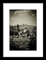 Load image into Gallery viewer, Sacre Coeur Basilica as seen from Temple de la Sibylle. - Framed Print
