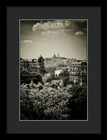 Load image into Gallery viewer, Sacre Coeur Basilica as seen from Temple de la Sibylle. - Framed Print
