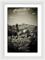 Load image into Gallery viewer, Sacre Coeur Basilica as seen from Temple de la Sibylle. - Framed Print
