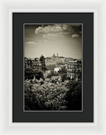Load image into Gallery viewer, Sacre Coeur Basilica as seen from Temple de la Sibylle. - Framed Print
