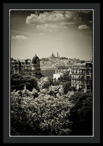 Load image into Gallery viewer, Sacre Coeur Basilica as seen from Temple de la Sibylle. - Framed Print
