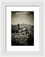 Load image into Gallery viewer, Sacre Coeur Basilica as seen from Temple de la Sibylle. - Framed Print
