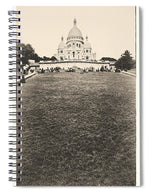 Load image into Gallery viewer, Sacre Coeur Basilica Film Effect - Spiral Notebook

