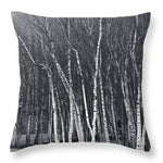 Load image into Gallery viewer, Silver Trees - Throw Pillow
