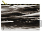 Load image into Gallery viewer, Sky Wisps and Cranes - Carry-All Pouch
