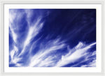 Load image into Gallery viewer, Sky Wisps Blue - Framed Print
