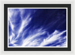 Load image into Gallery viewer, Sky Wisps Blue - Framed Print
