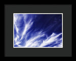 Load image into Gallery viewer, Sky Wisps Blue - Framed Print
