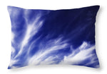 Load image into Gallery viewer, Sky Wisps Blue - Throw Pillow
