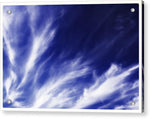 Load image into Gallery viewer, Sky Wisps Blue - Acrylic Print
