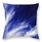 Load image into Gallery viewer, Sky Wisps Blue - Throw Pillow
