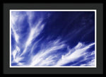 Load image into Gallery viewer, Sky Wisps Blue - Framed Print
