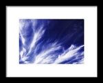 Load image into Gallery viewer, Sky Wisps Blue - Framed Print
