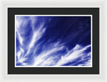 Load image into Gallery viewer, Sky Wisps Blue - Framed Print
