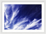 Load image into Gallery viewer, Sky Wisps Blue - Framed Print
