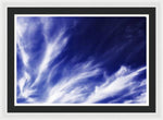 Load image into Gallery viewer, Sky Wisps Blue - Framed Print
