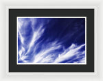 Load image into Gallery viewer, Sky Wisps Blue - Framed Print
