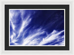 Load image into Gallery viewer, Sky Wisps Blue - Framed Print
