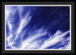 Load image into Gallery viewer, Sky Wisps Blue - Framed Print
