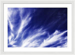Load image into Gallery viewer, Sky Wisps Blue - Framed Print
