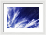 Load image into Gallery viewer, Sky Wisps Blue - Framed Print
