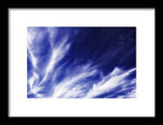 Load image into Gallery viewer, Sky Wisps Blue - Framed Print
