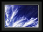 Load image into Gallery viewer, Sky Wisps Blue - Framed Print
