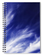Load image into Gallery viewer, Sky Wisps Blue - Spiral Notebook

