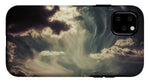 Load image into Gallery viewer, Sky Wisps over a Double Decker - Phone Case
