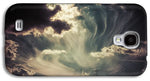 Load image into Gallery viewer, Sky Wisps over a Double Decker - Phone Case
