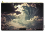 Load image into Gallery viewer, Sky Wisps over a Double Decker - Carry-All Pouch
