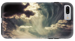 Load image into Gallery viewer, Sky Wisps over a Double Decker - Phone Case
