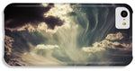 Load image into Gallery viewer, Sky Wisps over a Double Decker - Phone Case

