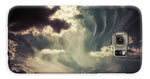 Load image into Gallery viewer, Sky Wisps over a Double Decker - Phone Case
