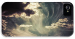 Load image into Gallery viewer, Sky Wisps over a Double Decker - Phone Case
